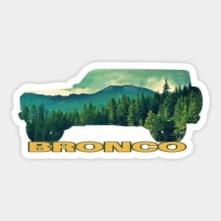 BRONCO WILDERNESS Sticker